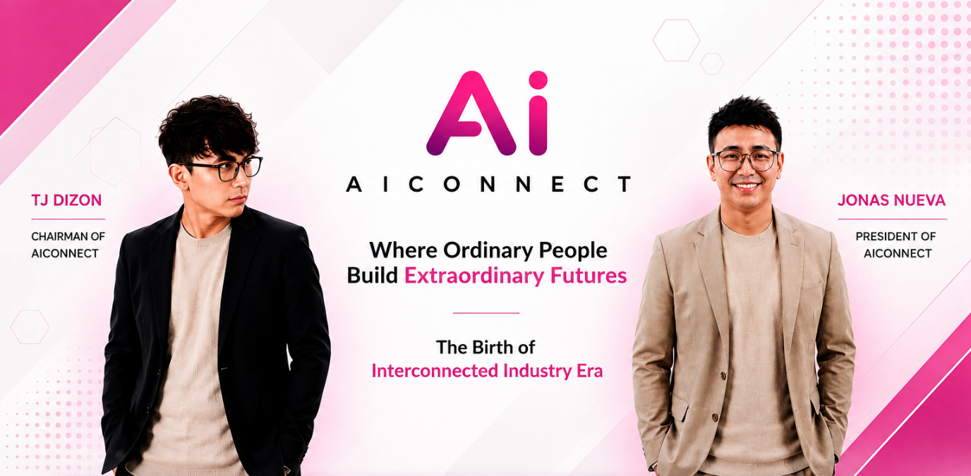 TJ Dizon and Jonas Nueva — AIConnect leadership