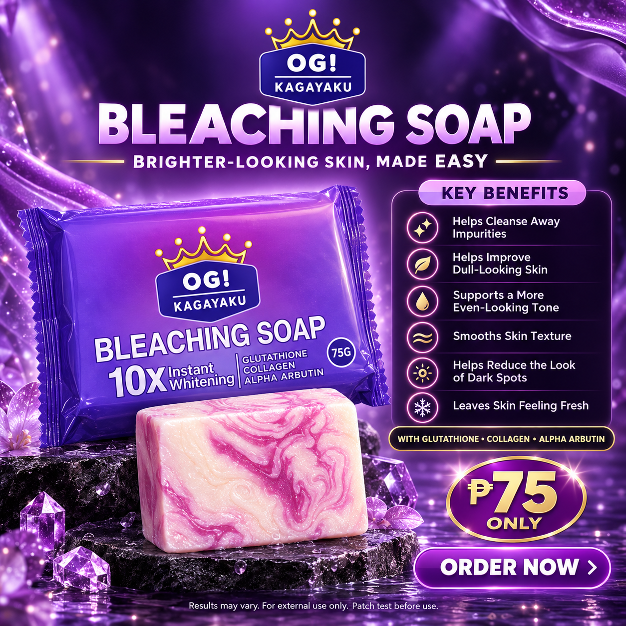 OG! Kagayaku Bleaching Soap — Skincare & Beauty product ng AIConnect