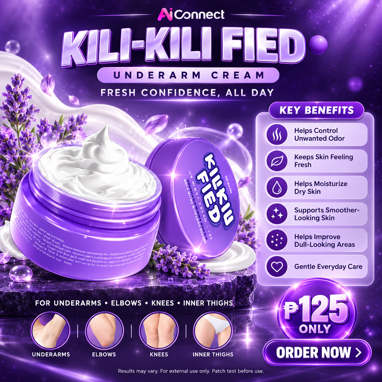Kili-Kili Fied Underarm Cream — Personal Care & Wellness product ng AIConnect